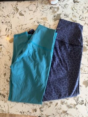 Barre3 Leggings Medium Highwaisted Pair Bundle